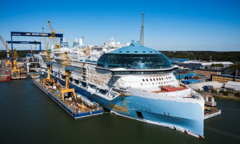 World's largest cruise ship to set sail as industry rebounds